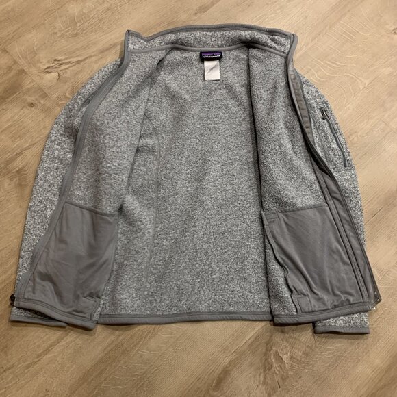 Patagonia Better Sweater Fleece Jacket Women's Medium M Gray Full Zip Outdoor - Picture 5 of 8